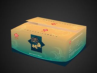 鰻魚塊紙箱包裝設計