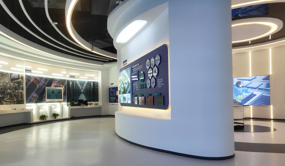 電子產業規劃展廳設計